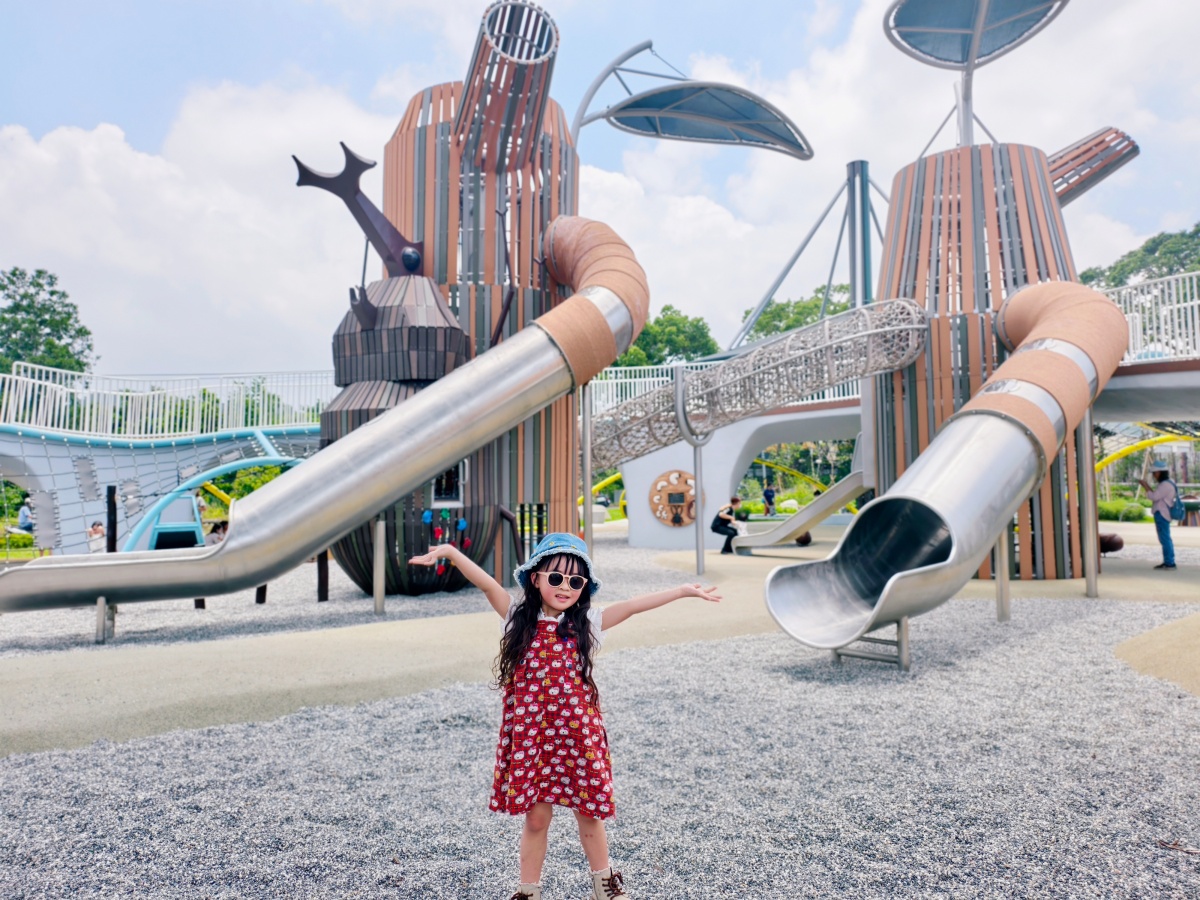 ★台中最新親子景點★東勢獨角仙生態公園，全台首創獨角仙撫育基地，4.8米羽化之塔超刺激、35種遊戲體驗、夏日戲水區，放電兼科普教育、順遊客家文化園區，免門票親子新亮點！！