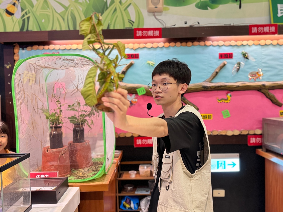 ★嘉義親子景點推薦★『嘉大昆蟲館』全台最美球體溫室、巨型彩蝶柱超吸睛!搭配免費專人導覽、活體觸摸體驗,城市森林親子一日遊推薦! - 第15張圖 ★嘉義親子景點推薦★『嘉大昆蟲館』全台最美球體溫室、巨型彩蝶柱超吸睛!搭配免費專人導覽、活體觸摸體驗,城市森林親子一日遊推薦!