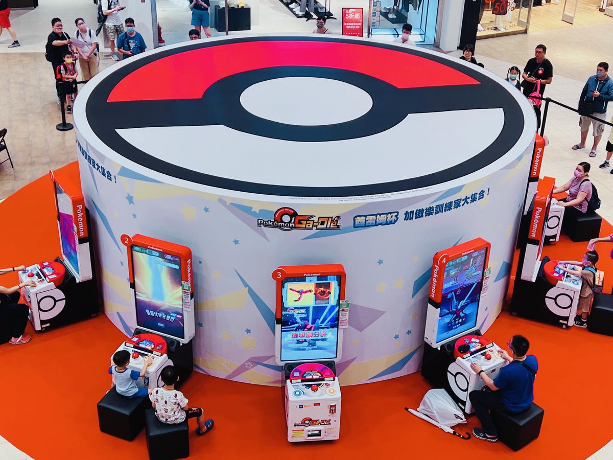 ★新北●林口三井*酋雷姆杯挑戰賽,巨大的精靈球對戰場,最後兩