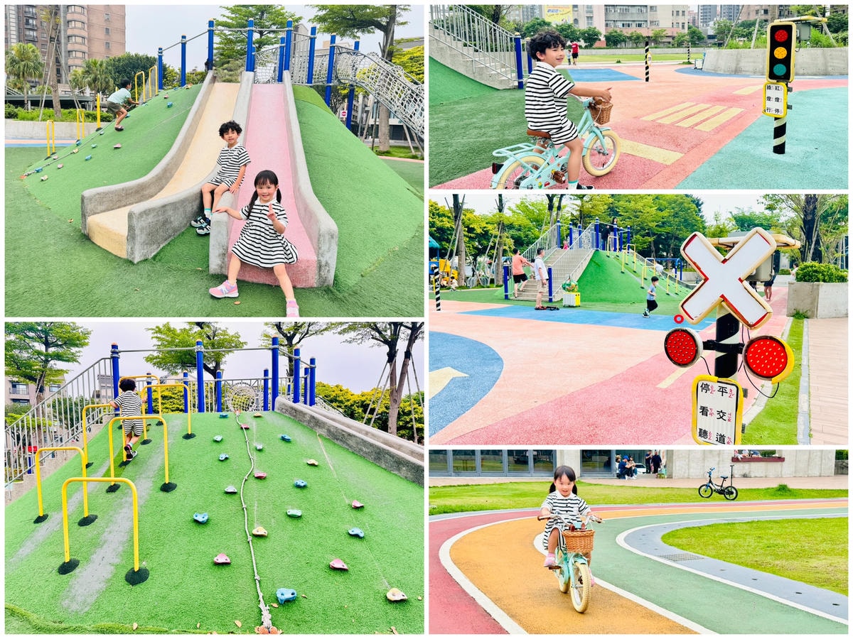 ★桃園親子景點推薦★桃園最新特色公園『龍潭運動公園』全面翻新