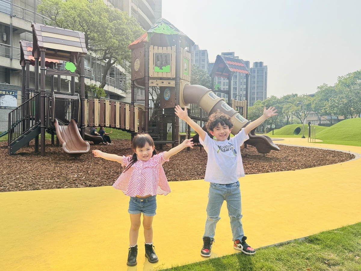 ★桃園親子景點推薦★桃園最新特色公園『龍潭運動公園』全面翻新