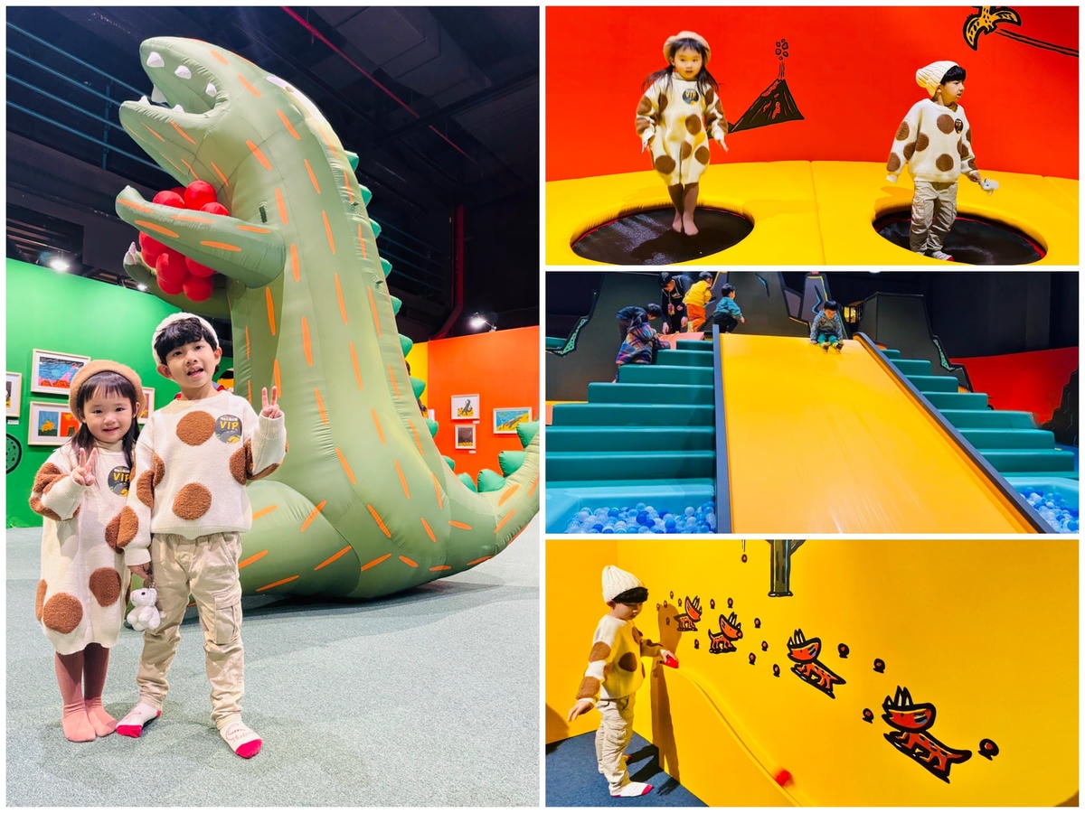 ★台北親子展覽推薦★我是霸王龍20週年展來了!重現繪本場景,