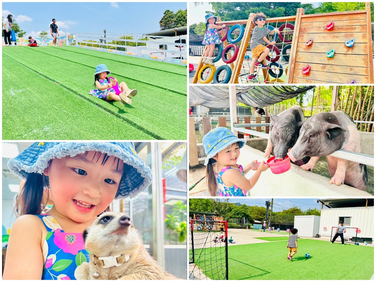 ★台中親子景點推薦★泉源兒童主題特色遊戲場，台中首座兒童交通