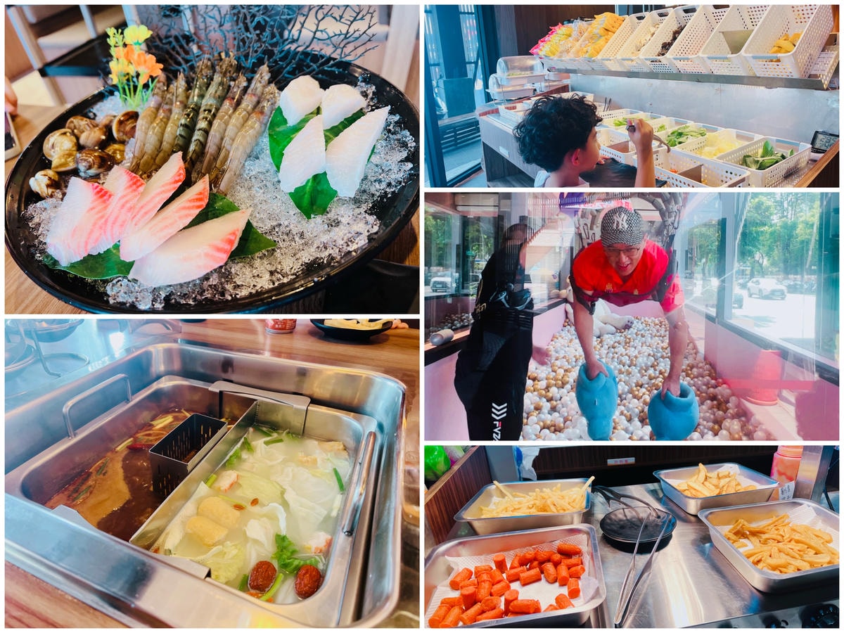 ★高雄●左營*圓砌鴛鴦升降鍋物,平日午餐只要$268起,自助