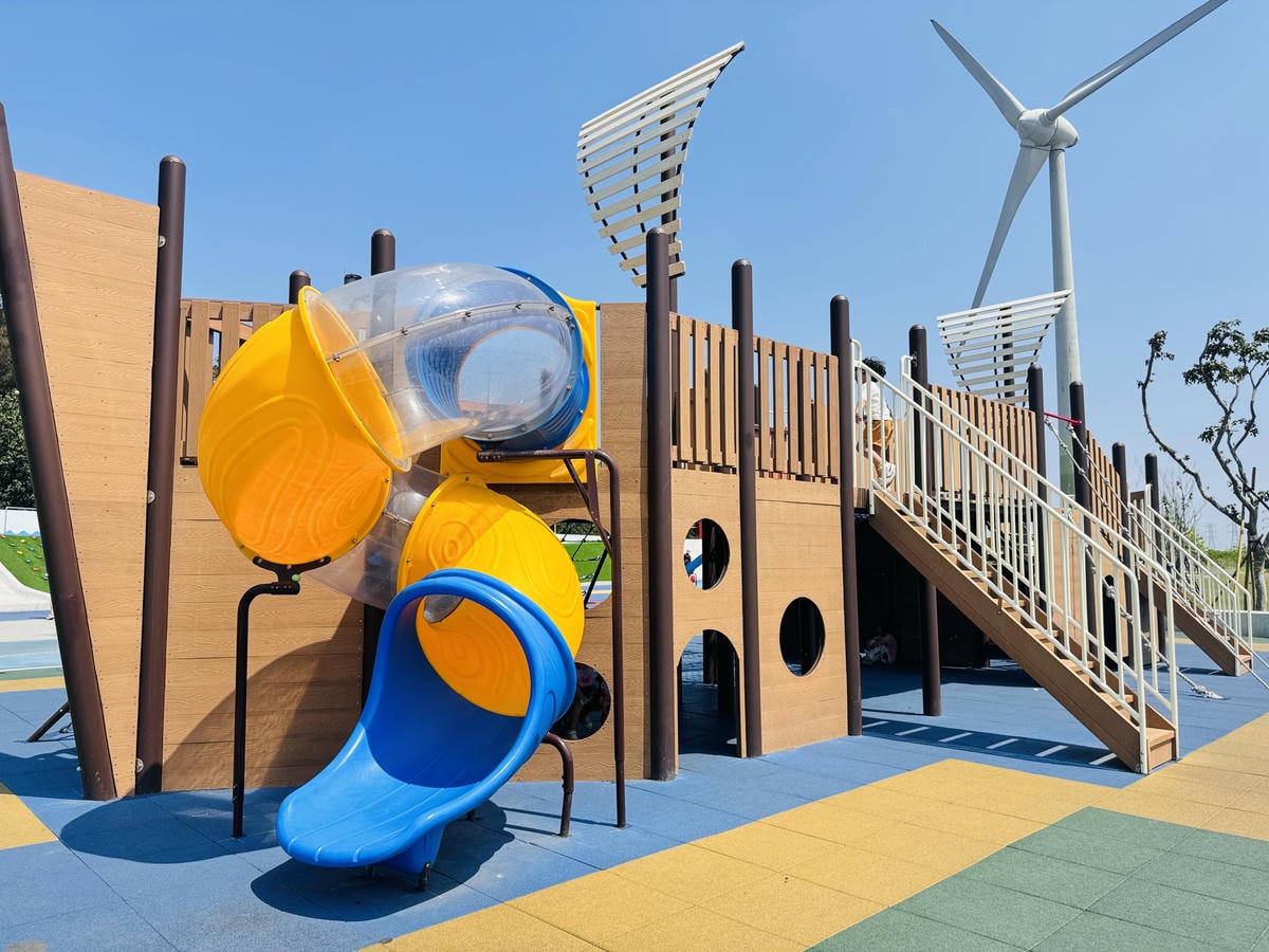 ★彰化親子景點推薦★『嬉濱海豚公園』彰化首座濱海特色遊戲場, ★彰化親子景點推薦★『嬉濱海豚公園』彰化首座濱海特色遊戲場,