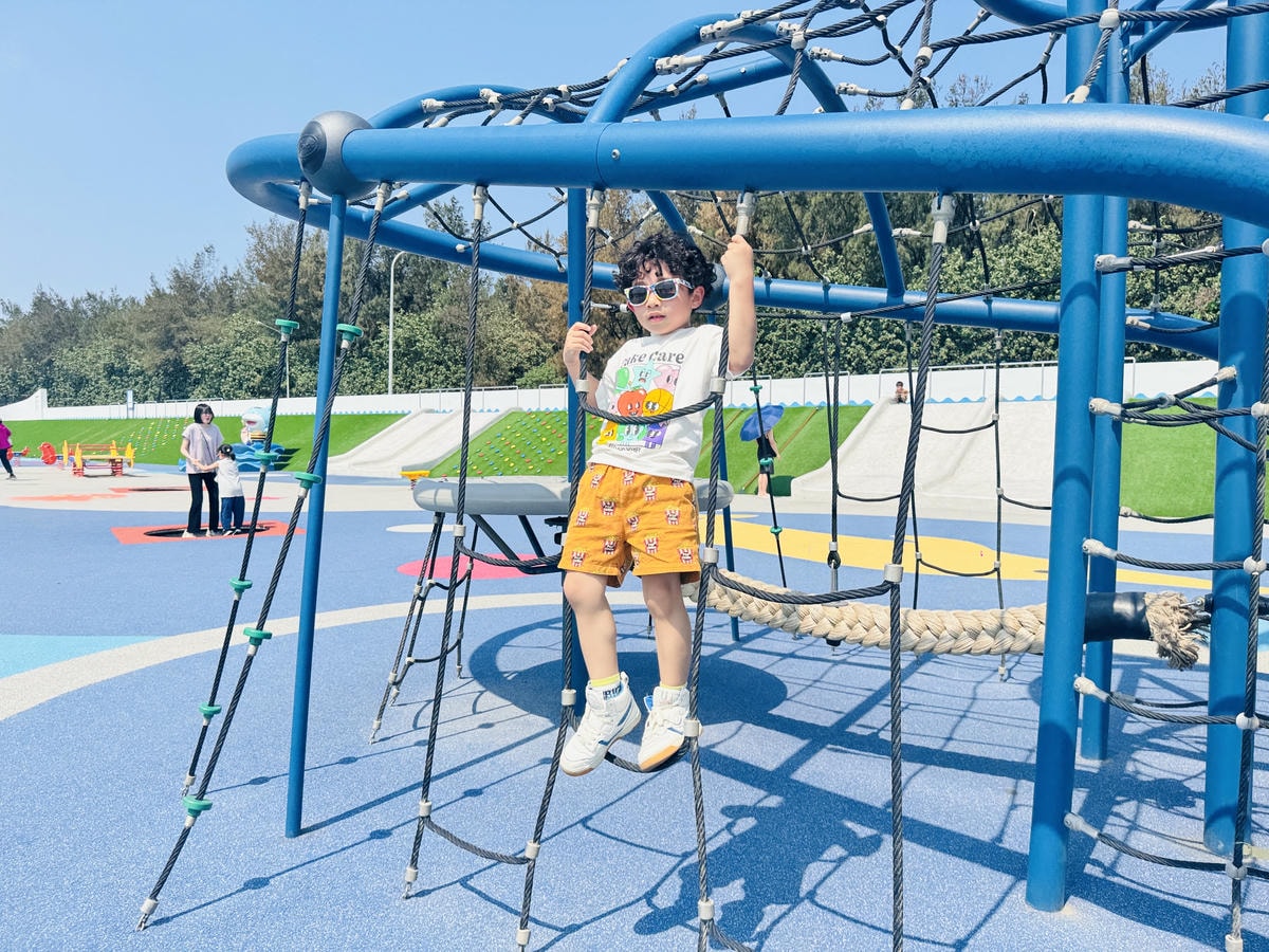 ★彰化親子景點推薦★『嬉濱海豚公園』彰化首座濱海特色遊戲場, ★彰化親子景點推薦★『嬉濱海豚公園』彰化首座濱海特色遊戲場,