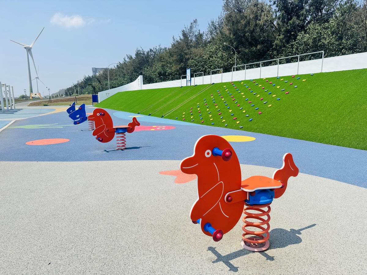 ★彰化親子景點推薦★『嬉濱海豚公園』彰化首座濱海特色遊戲場, ★彰化親子景點推薦★『嬉濱海豚公園』彰化首座濱海特色遊戲場,