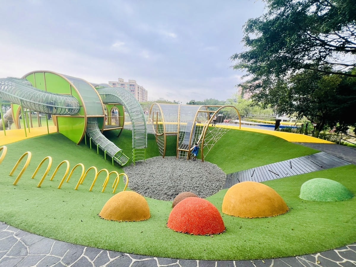 ★桃園親子景點推薦★桃園最新最大特色旗艦遊戲場『陽明運動公園