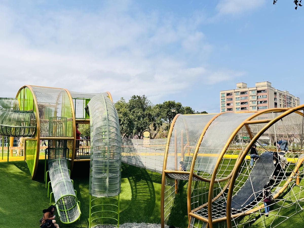 ★桃園親子景點推薦★桃園最新最大特色旗艦遊戲場『陽明運動公園