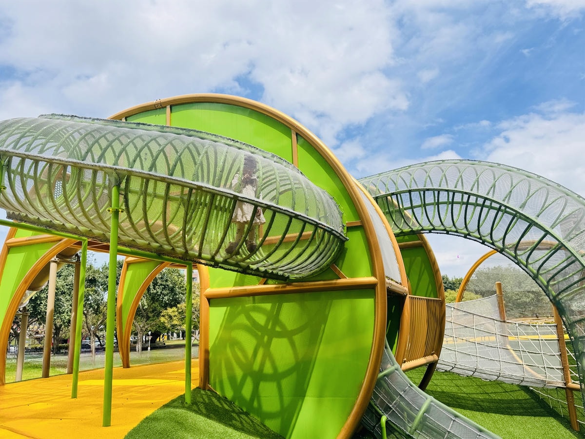 ★桃園親子景點推薦★桃園最新最大特色旗艦遊戲場『陽明運動公園