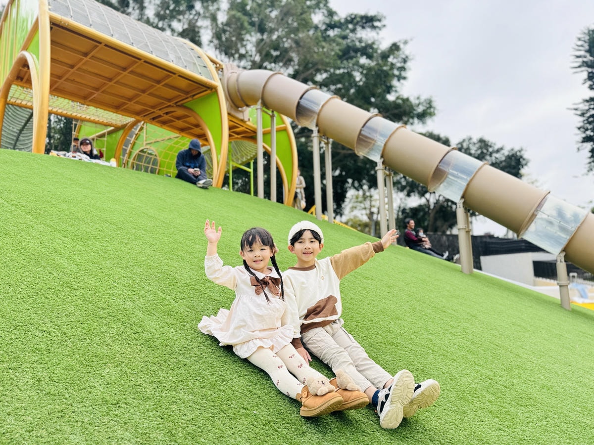 ★桃園親子景點推薦★桃園最新最大特色旗艦遊戲場『陽明運動公園