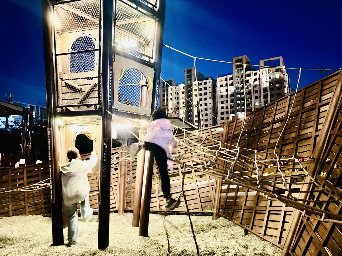 ★台中親子景點推薦★台中最新『梧棲漁寮公園』海線首座戲水航海