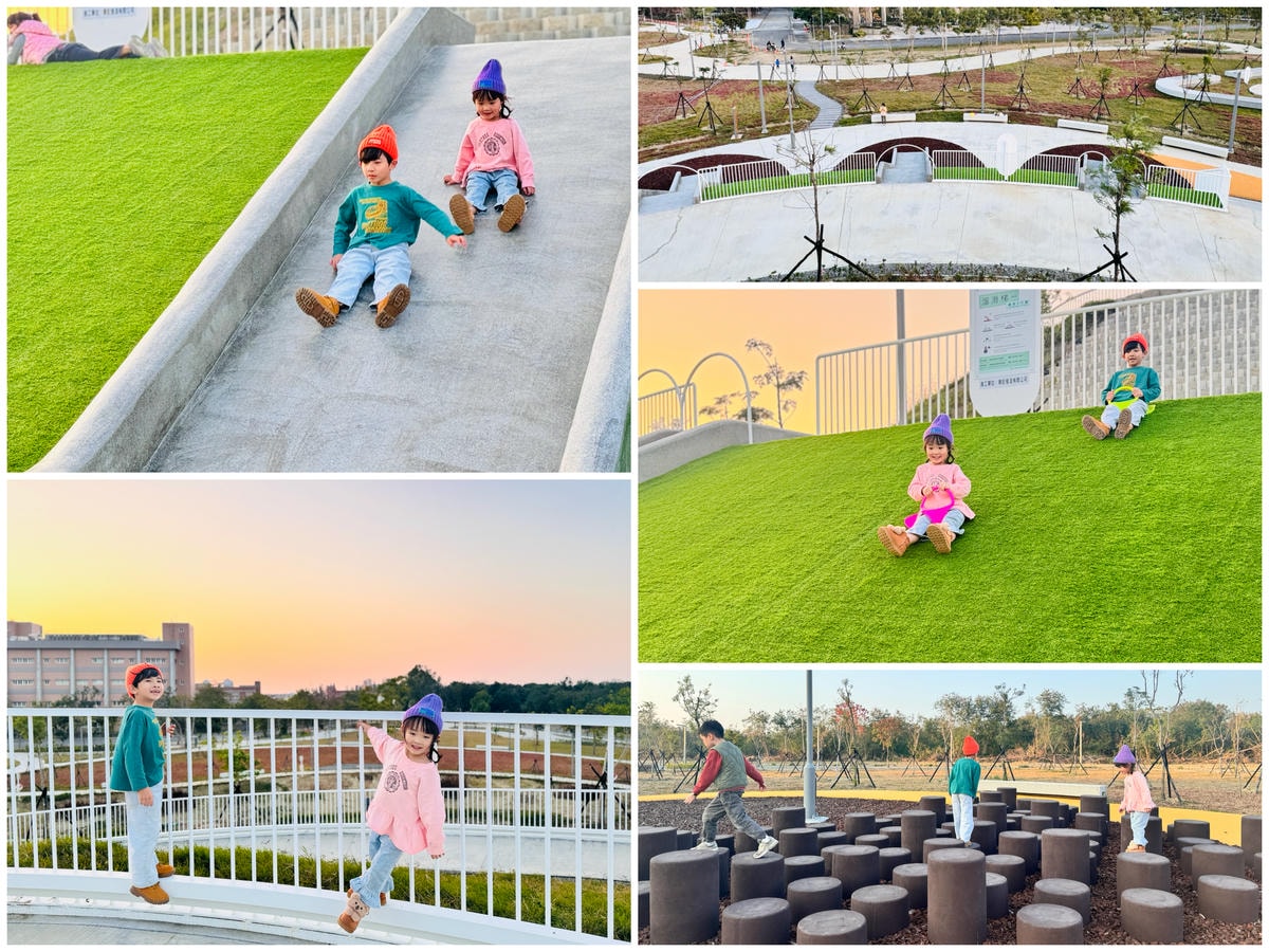 ★嘉義親子景點推薦★嘉義最新遊戲場,『永慶紀念公園』斥資上億