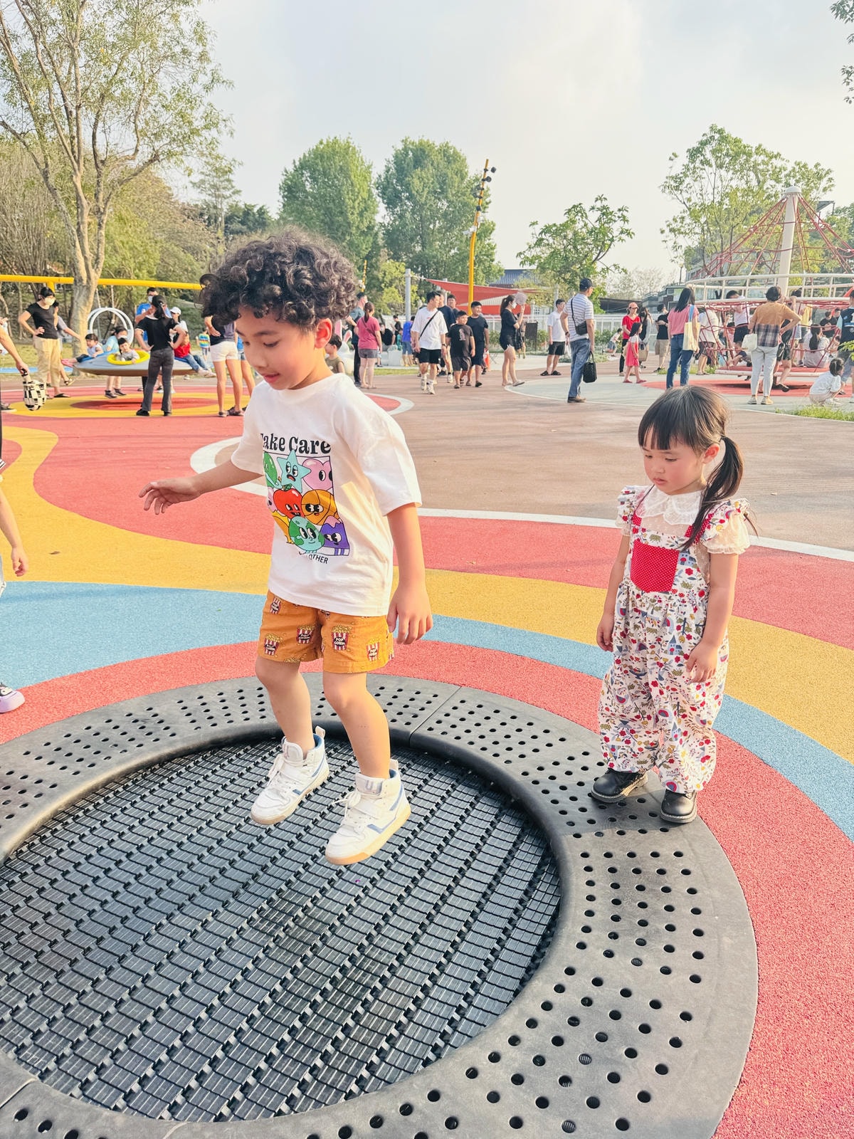 ★彰化親子景點推薦★『田尾怡心園』特色遊戲場萌度爆表，磨石子