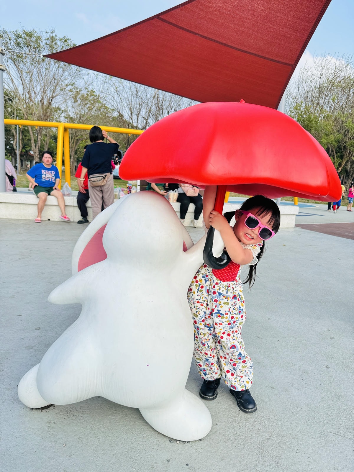 ★彰化親子景點推薦★『田尾怡心園』特色遊戲場萌度爆表，磨石子