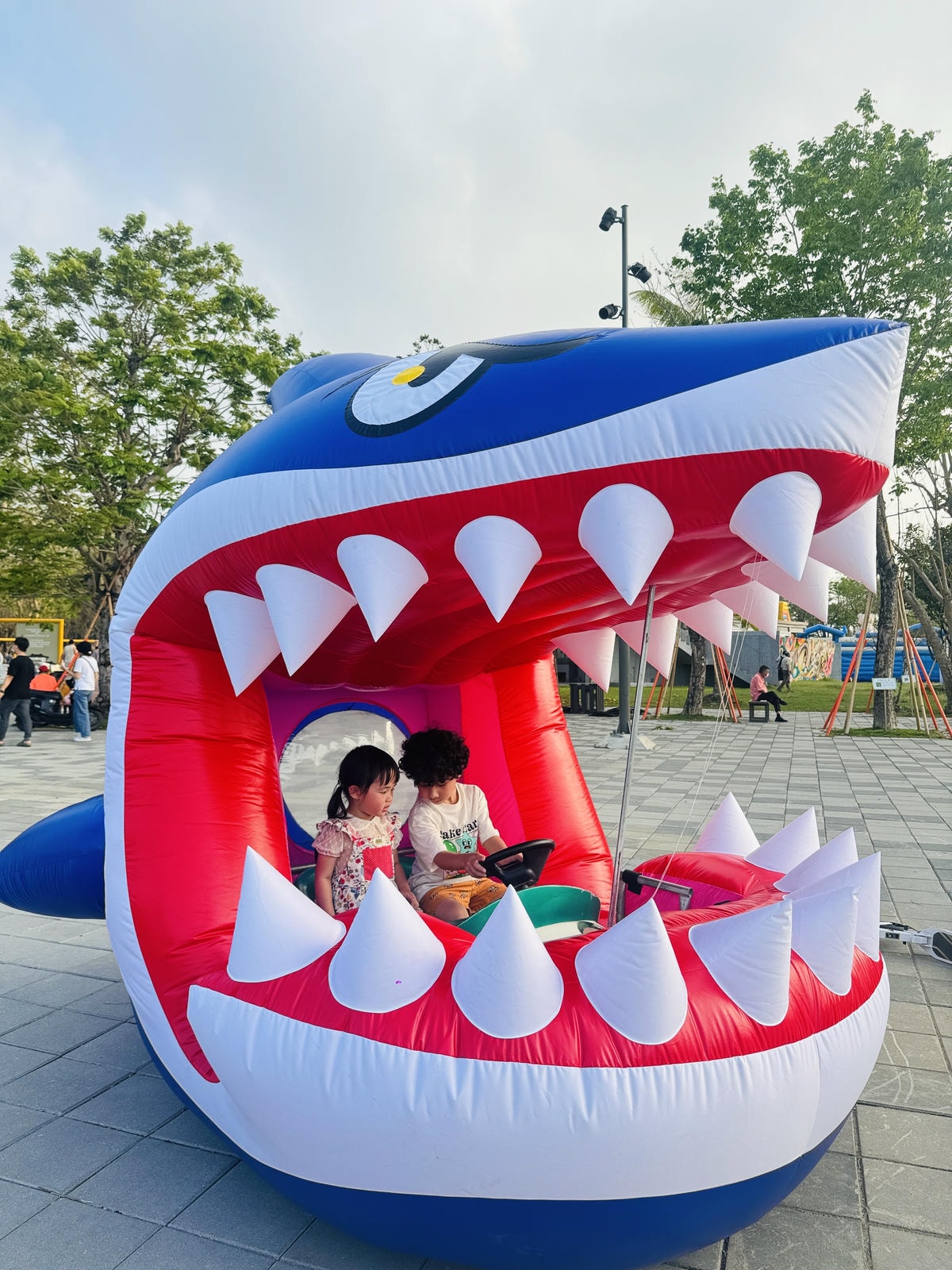 ★彰化親子景點推薦★『田尾怡心園』特色遊戲場萌度爆表，磨石子