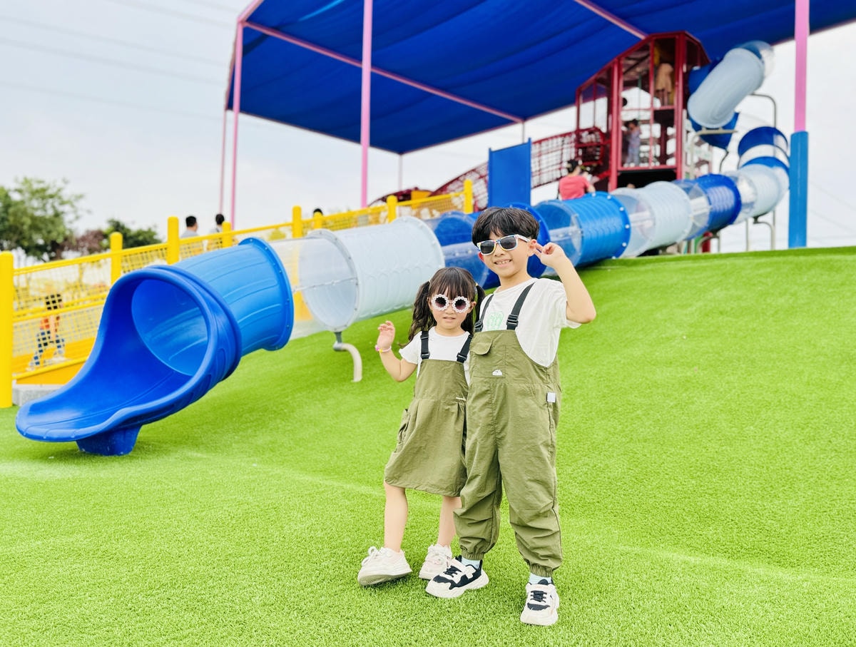 ★彰化親子景點推薦★全新2.0『 社頭公園 』新登場,全台唯 ★彰化親子景點推薦★全新2.0『 社頭公園 』新登場,全台唯