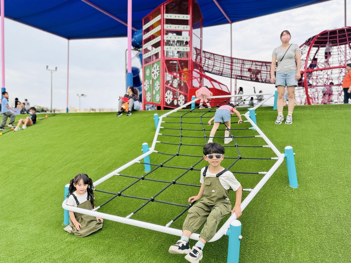 ★彰化親子景點推薦★全新2.0『 社頭公園 』新登場,全台唯 ★彰化親子景點推薦★全新2.0『 社頭公園 』新登場,全台唯