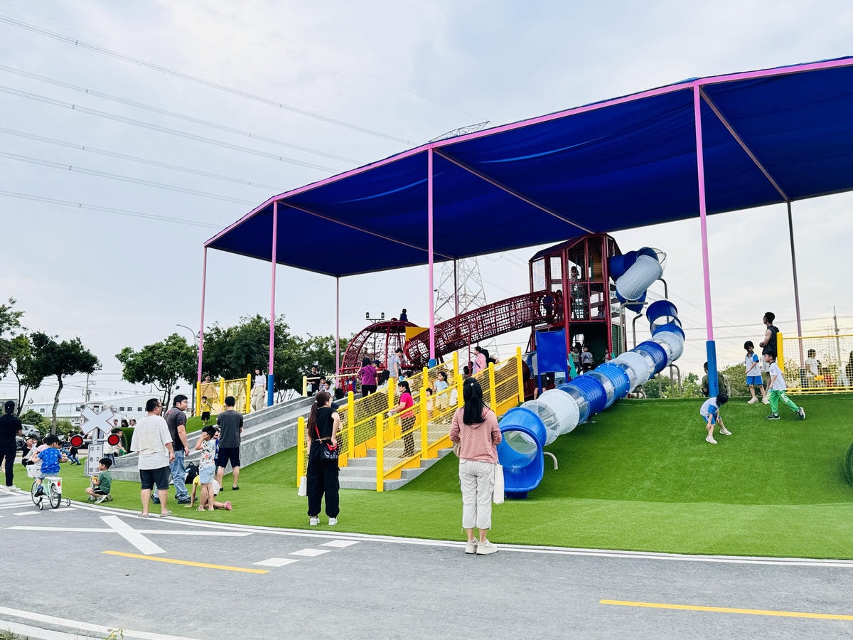 ★彰化親子景點推薦★全新2.0『 社頭公園 』新登場,全台唯 ★彰化親子景點推薦★全新2.0『 社頭公園 』新登場,全台唯