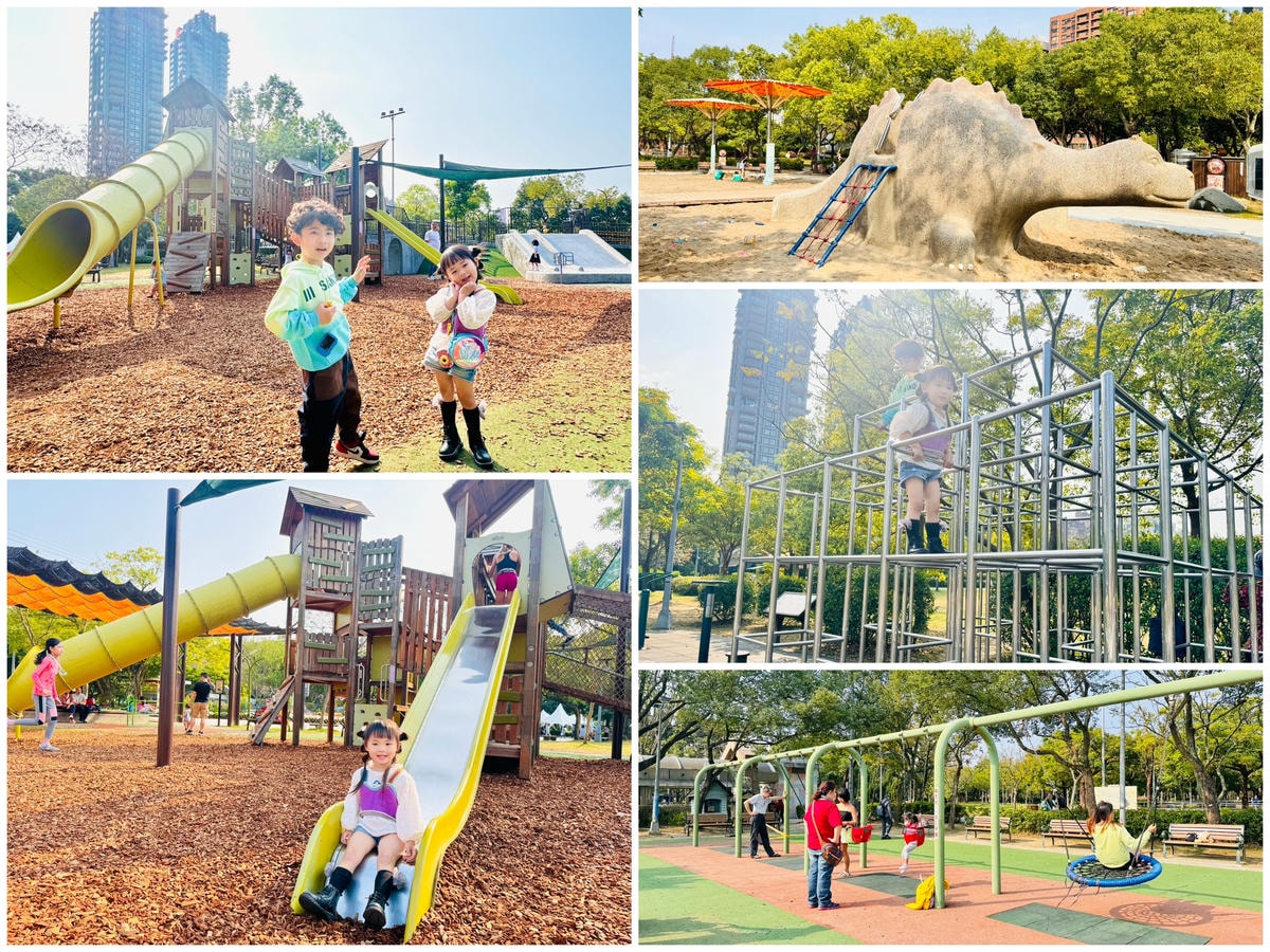 ★台北●大安區★隱藏在大安森林公園內的『森林之王兒童遊戲場』