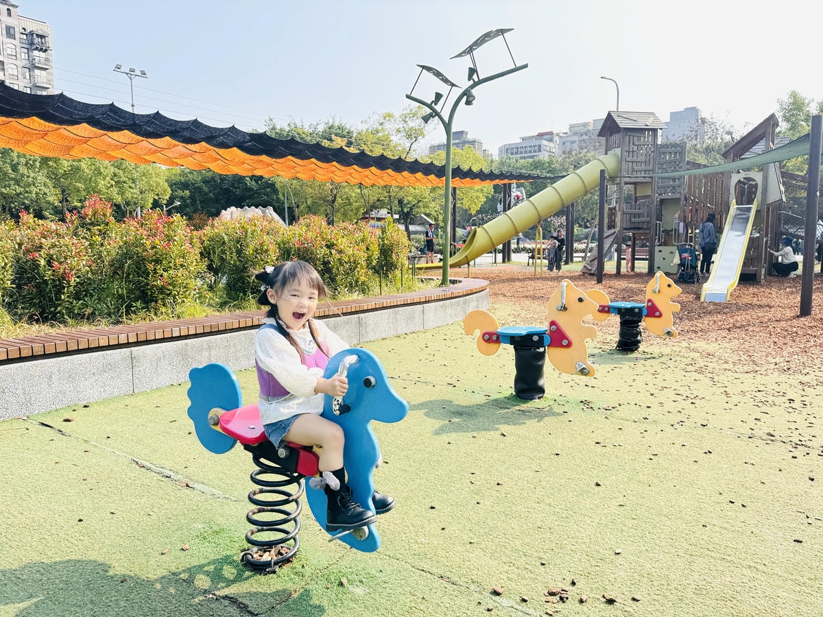 ★台北●大安區★隱藏在大安森林公園內的『森林之王兒童遊戲場』