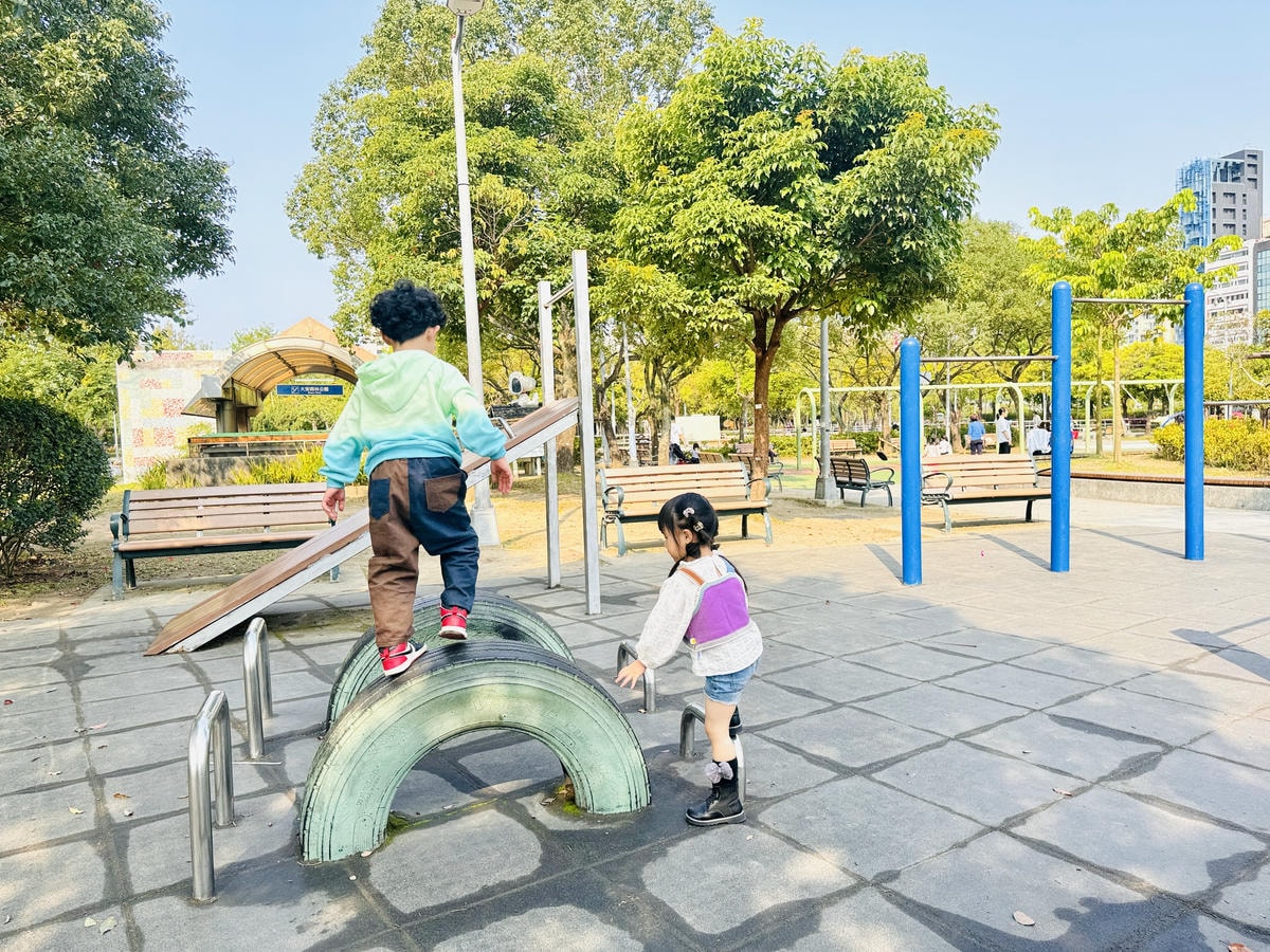 ★台北●大安區★隱藏在大安森林公園內的『森林之王兒童遊戲場』