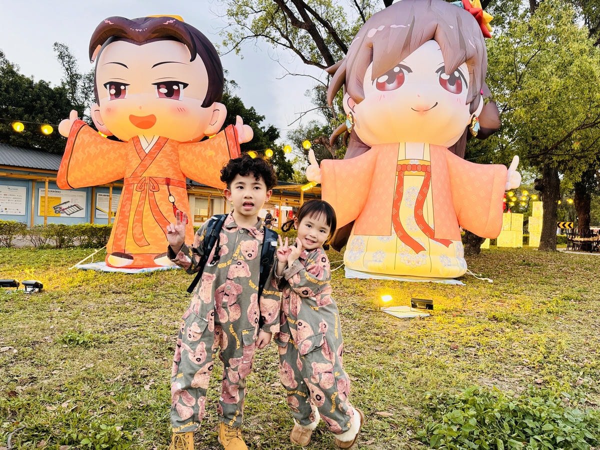 ★2024桃園燈會★『閃閃桃園 閃閃桃林』結合中西，穿越古今