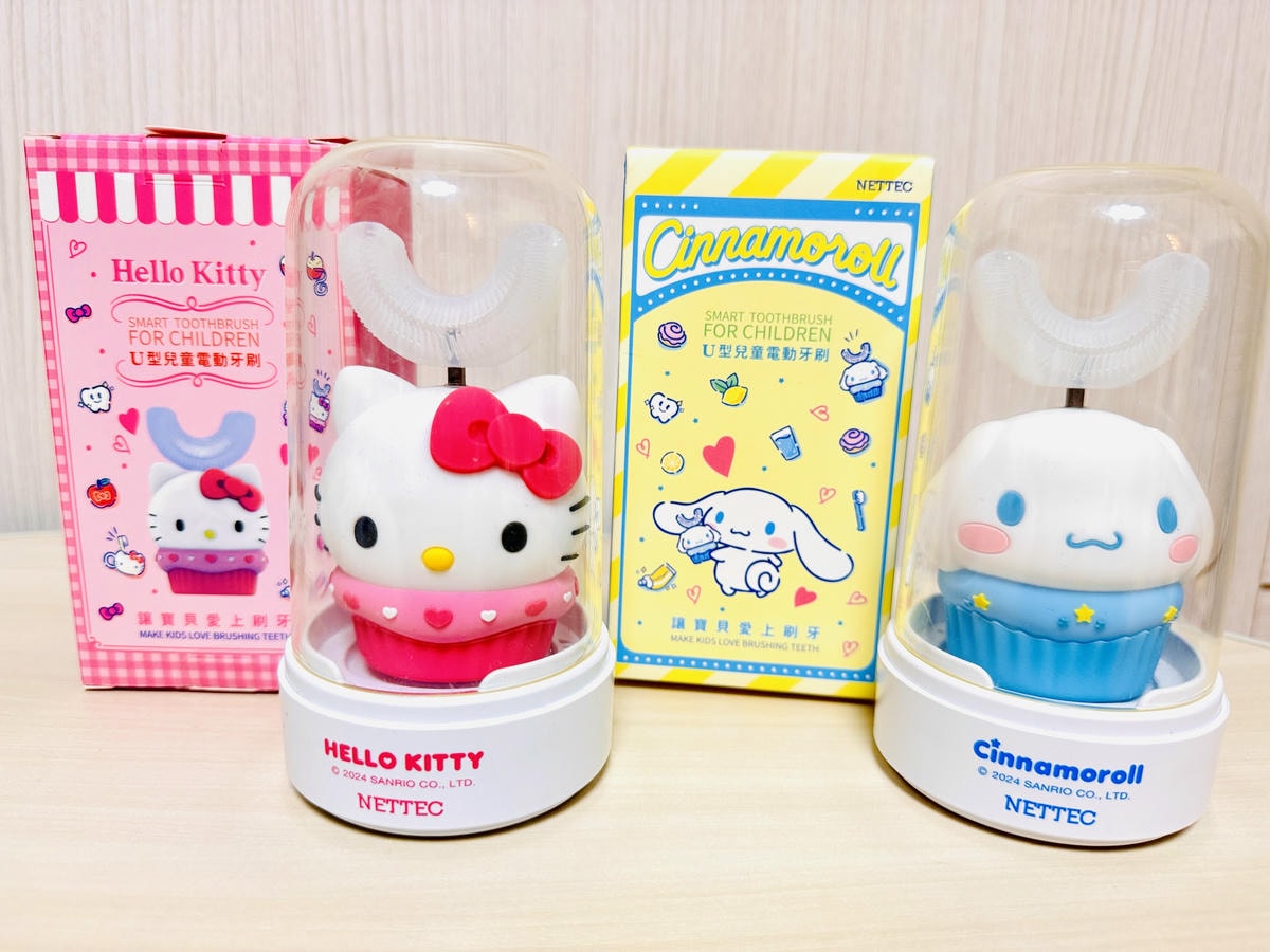 ★好物推薦★ NETTEC--U型兒童電動牙刷(KITTY ★好物推薦★ NETTEC--U型兒童電動牙刷(KITTY