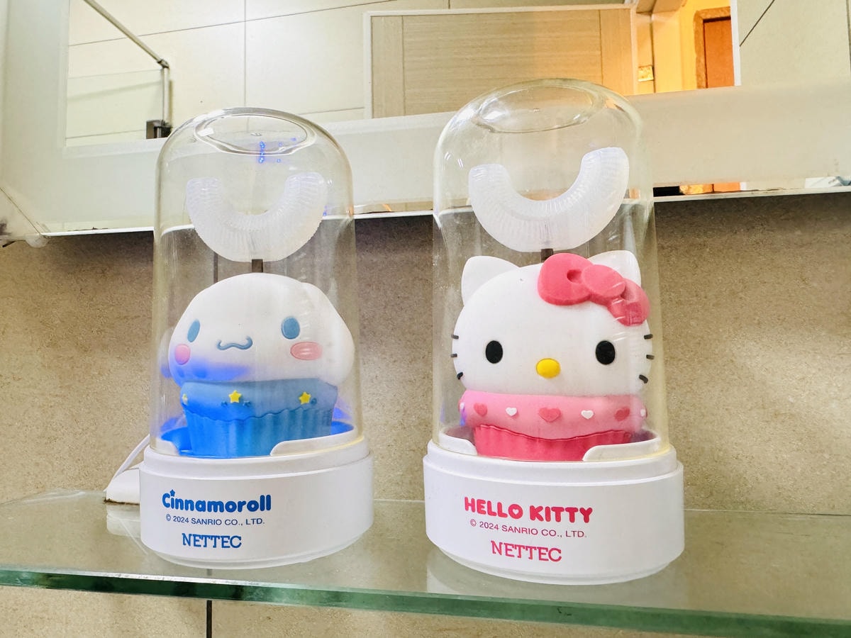 ★好物推薦★ NETTEC--U型兒童電動牙刷(KITTY ★好物推薦★ NETTEC--U型兒童電動牙刷(KITTY