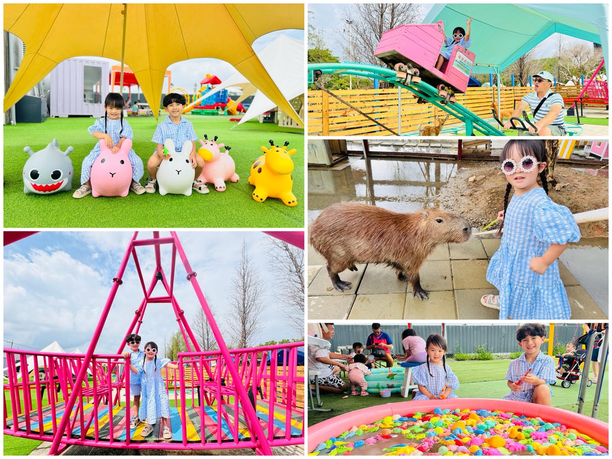 ★嘉義親子住宿推薦★『里亞行旅』房間就是歡樂遊戲場，帳篷、溜