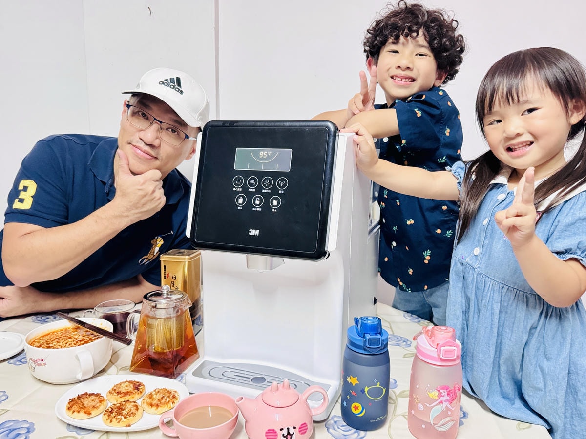 ★好物推薦★3M 4.5L免安裝三道式濾淨冷熱飲水機 L22