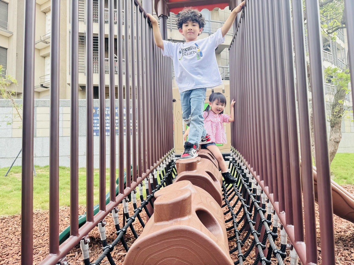 ★桃園親子景點推薦★全新的『星河親子公園』,超有質感的森林風 ★桃園親子景點推薦★全新的『星河親子公園』,超有質感的森林風