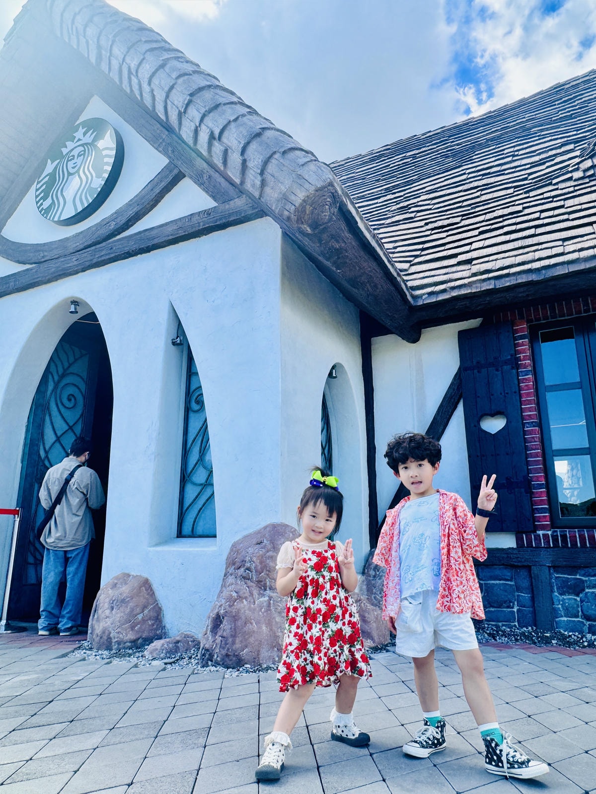 ★花蓮●壽豐＊星巴克理想門市，一秒到歐洲，最新秘境絕美的童話