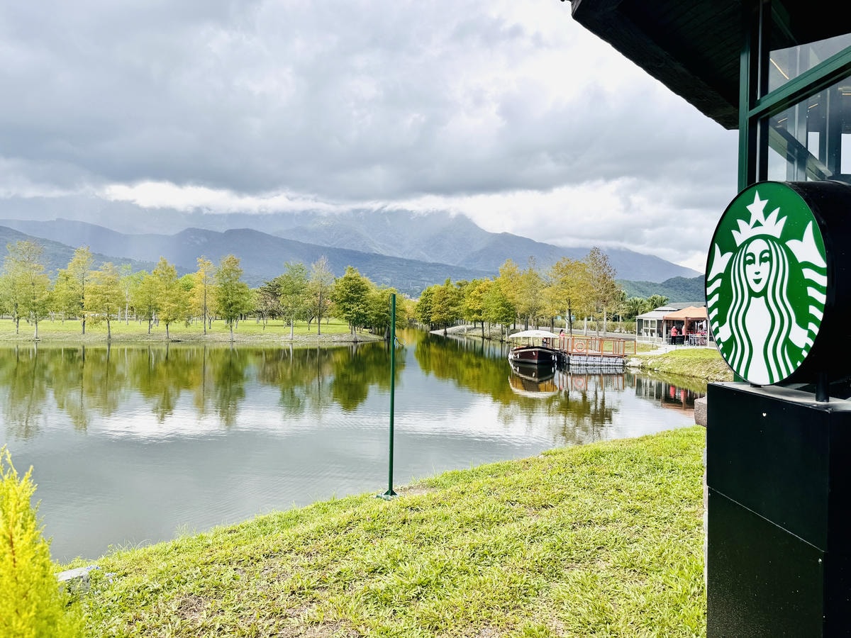 ★花蓮●壽豐＊星巴克理想門市，一秒到歐洲，最新秘境絕美的童話