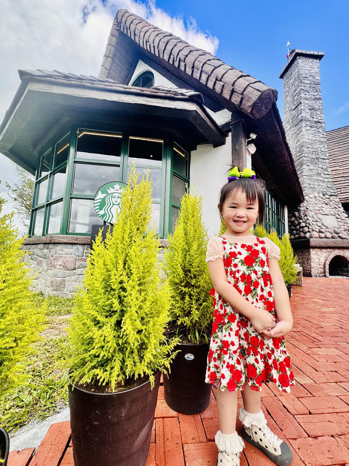 ★花蓮●壽豐＊星巴克理想門市，一秒到歐洲，最新秘境絕美的童話