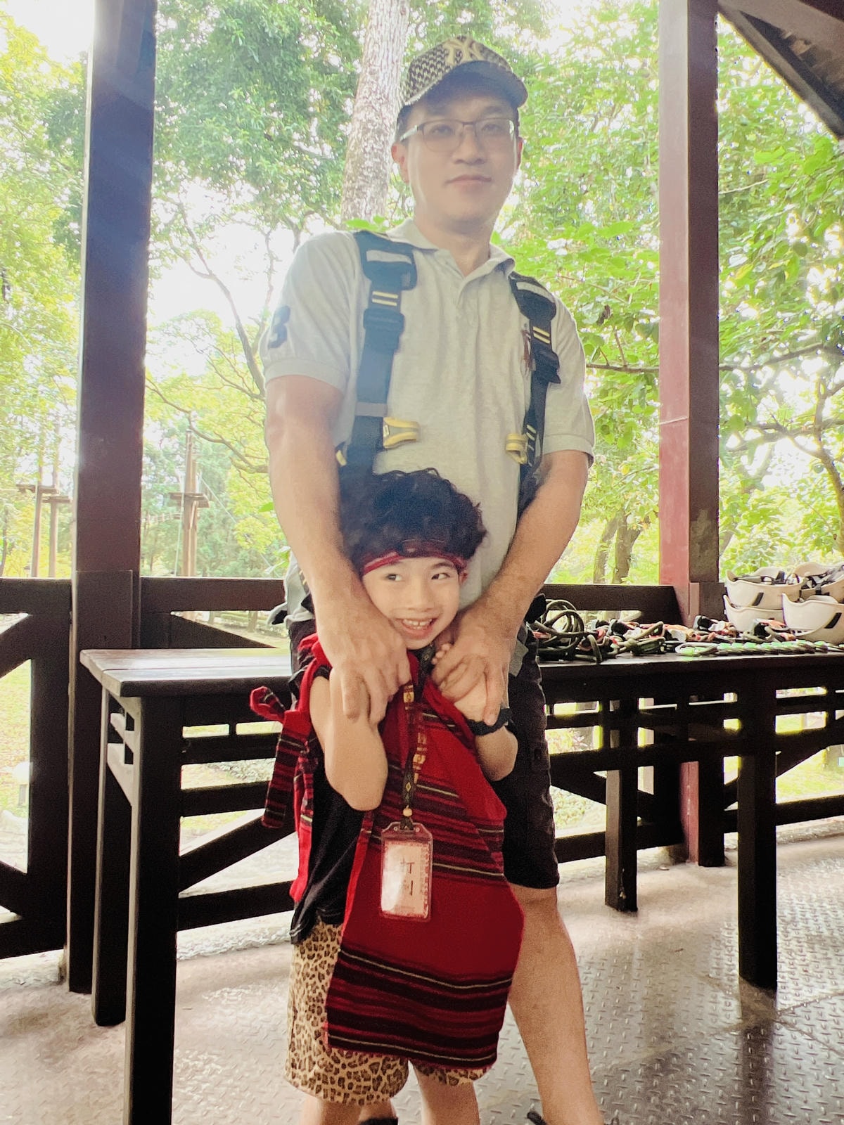 ★南投住宿●泰雅渡假村＊守護木³島，一起來挑戰成為勇士！！伐