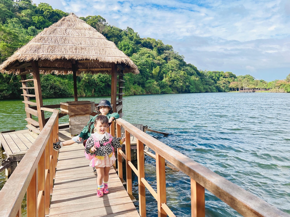 ★桃園●龍潭*三坑自然生態公園*一秒來到峇里島偽渡假感公園,