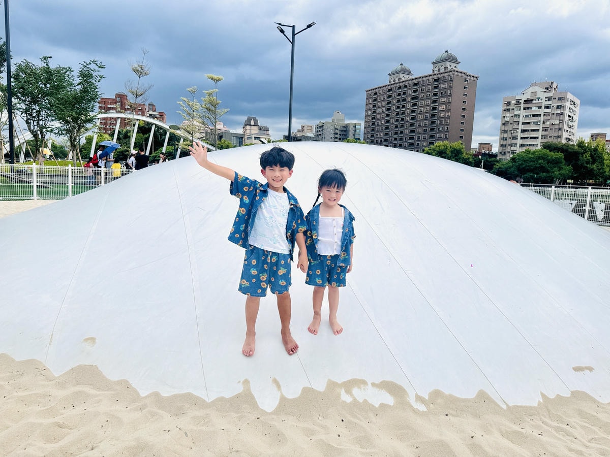 ★桃園親子景點推薦★桃園最新特色遊戲場『桃園第一河濱公園』, ★桃園親子景點推薦★桃園最新特色遊戲場『桃園第一河濱公園』,