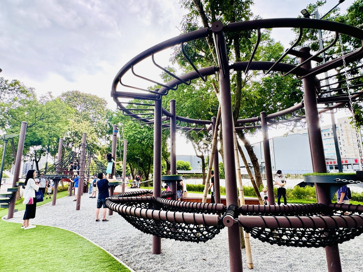 ★桃園親子景點推薦★桃園最新特色遊戲場『桃園第一河濱公園』, ★桃園親子景點推薦★桃園最新特色遊戲場『桃園第一河濱公園』,
