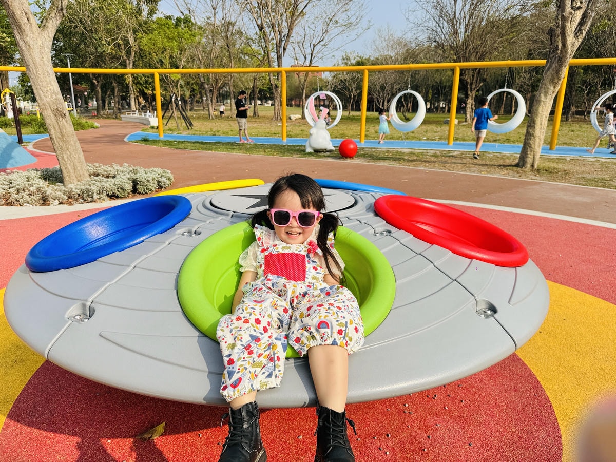 ★彰化親子景點推薦★『田尾怡心園』特色遊戲場萌度爆表，磨石子