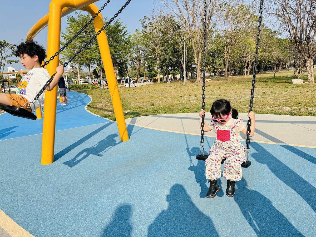 ★彰化親子景點推薦★『田尾怡心園』特色遊戲場萌度爆表，磨石子