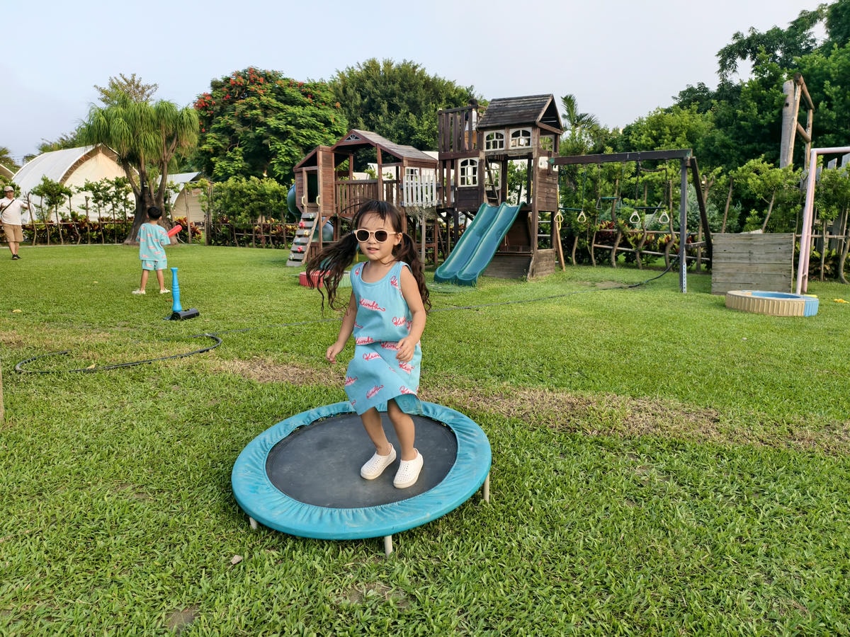 ★彰化親子露營推薦★哈比雪兒豪華懶人露營，一泊二食