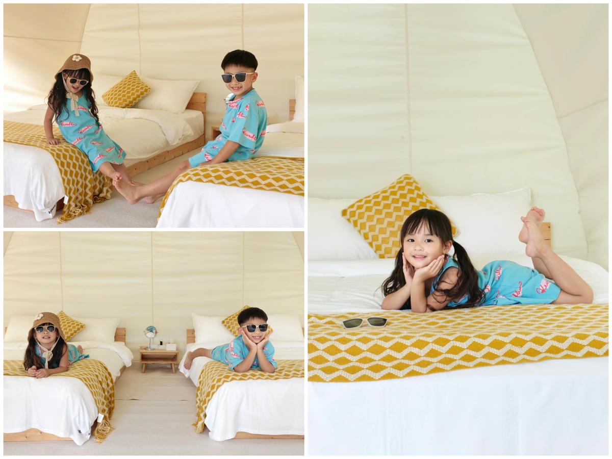 ★彰化親子露營推薦★哈比雪兒豪華懶人露營，一泊二食