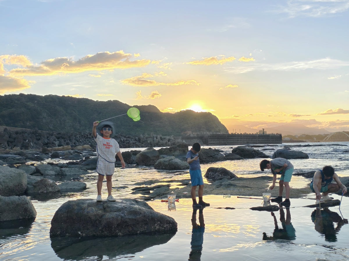 ★基隆親子景點推薦★『大坪海岸』免費親子秘境，豐富潮間帶生態