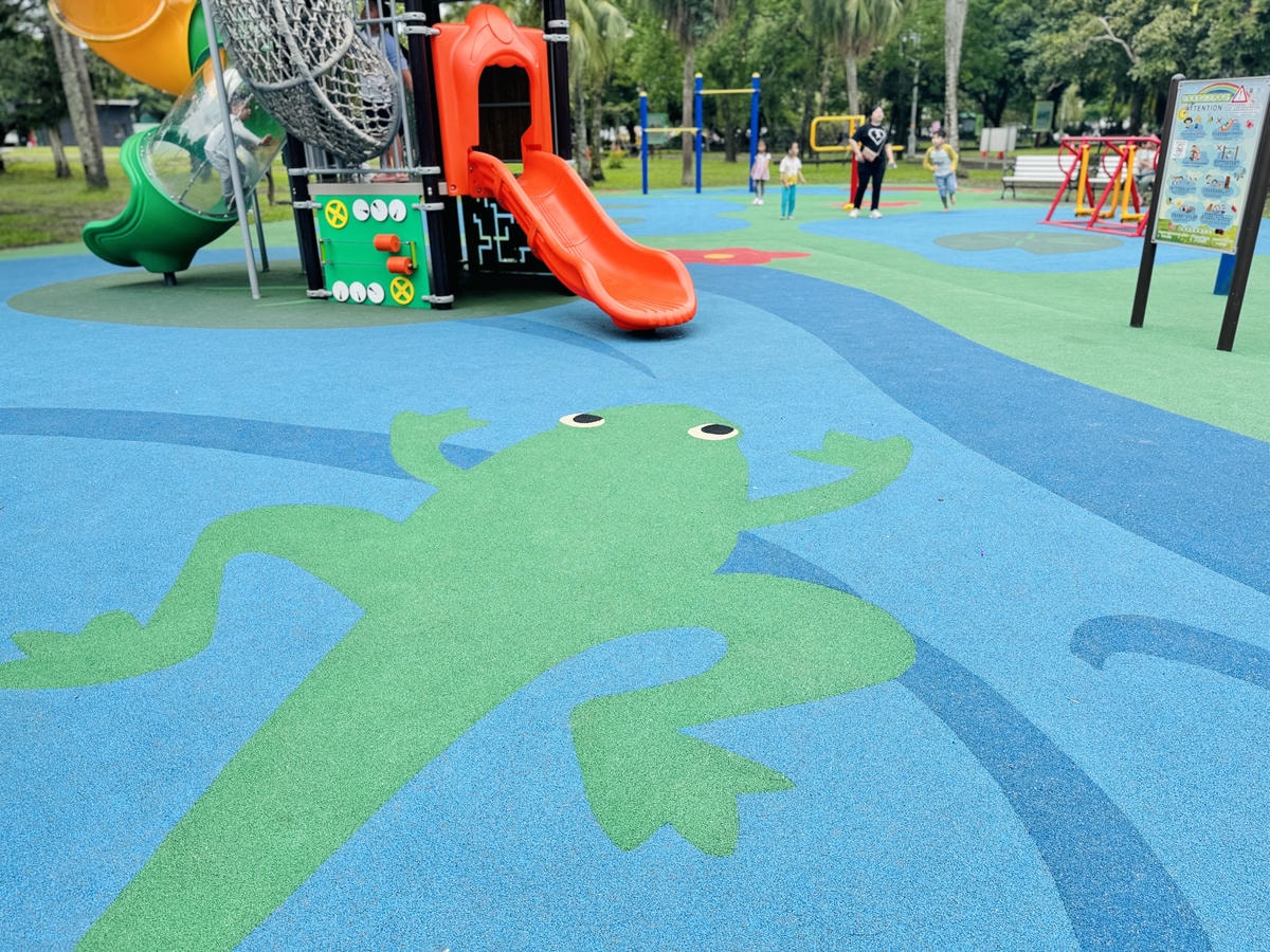 ★宜蘭親子景點推薦★宜蘭中山公園2.0全新登場，青蛙主題遊戲
