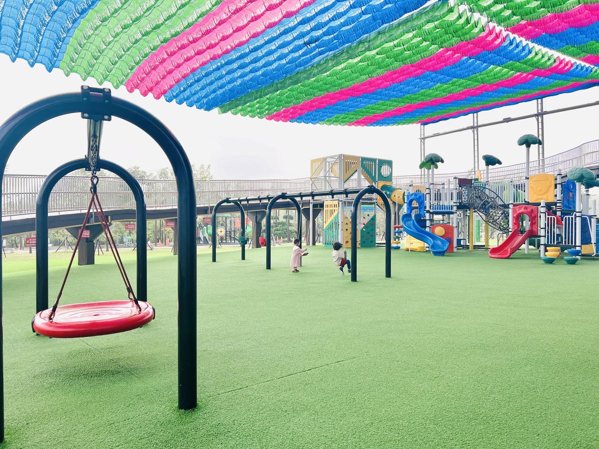 ★南投景點推薦★超美的名間親子生態園區,大面積的彩色遮陽、環 ★南投景點推薦★超美的名間親子生態園區,大面積的彩色遮陽、環