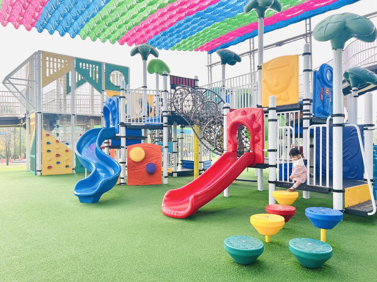 ★南投景點推薦★超美的名間親子生態園區,大面積的彩色遮陽、環 ★南投景點推薦★超美的名間親子生態園區,大面積的彩色遮陽、環