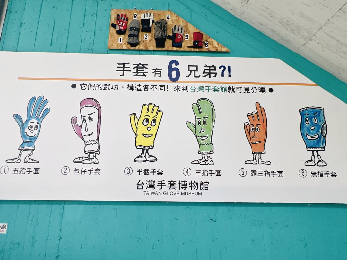 ★彰化●台灣手套博物館＊免費親子點，好玩又放電！